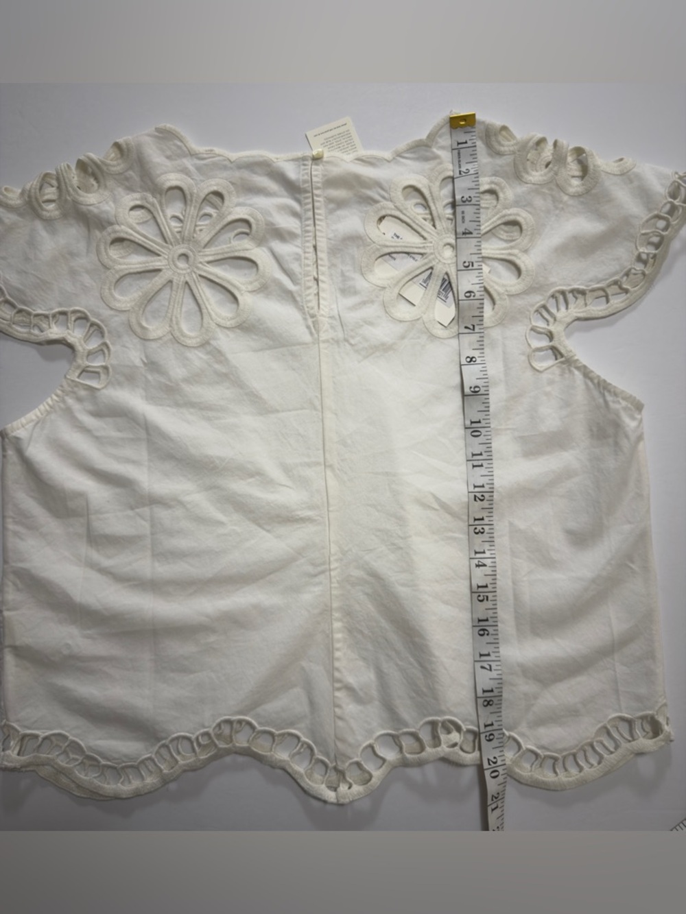 NWT The Great Super Bloom Eyelet Top Size 1 - Picture 14 of 14